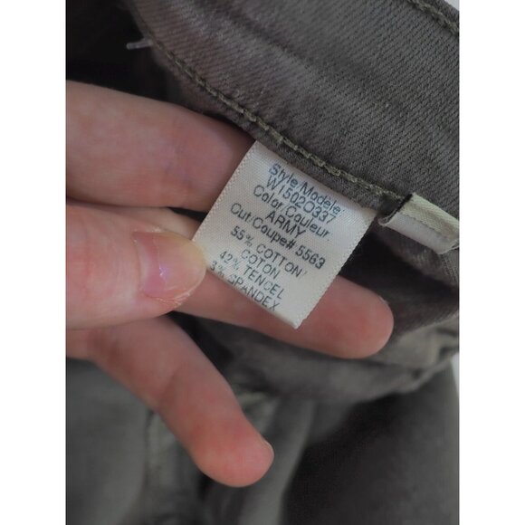 Rag & Bone Army Green "Skinny" Jeans, Size 30 - Picture 8 of 8